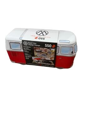 Volkswagen Road Trips Puzzle in VW Bus Tin | 550 Piece Eurographics Jigsaw New